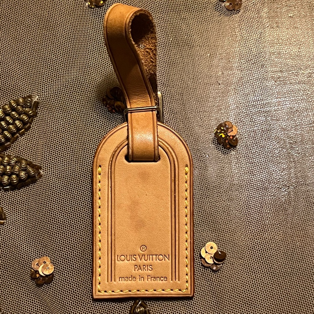 Louis Vuitton Luggage Tag Vachetta